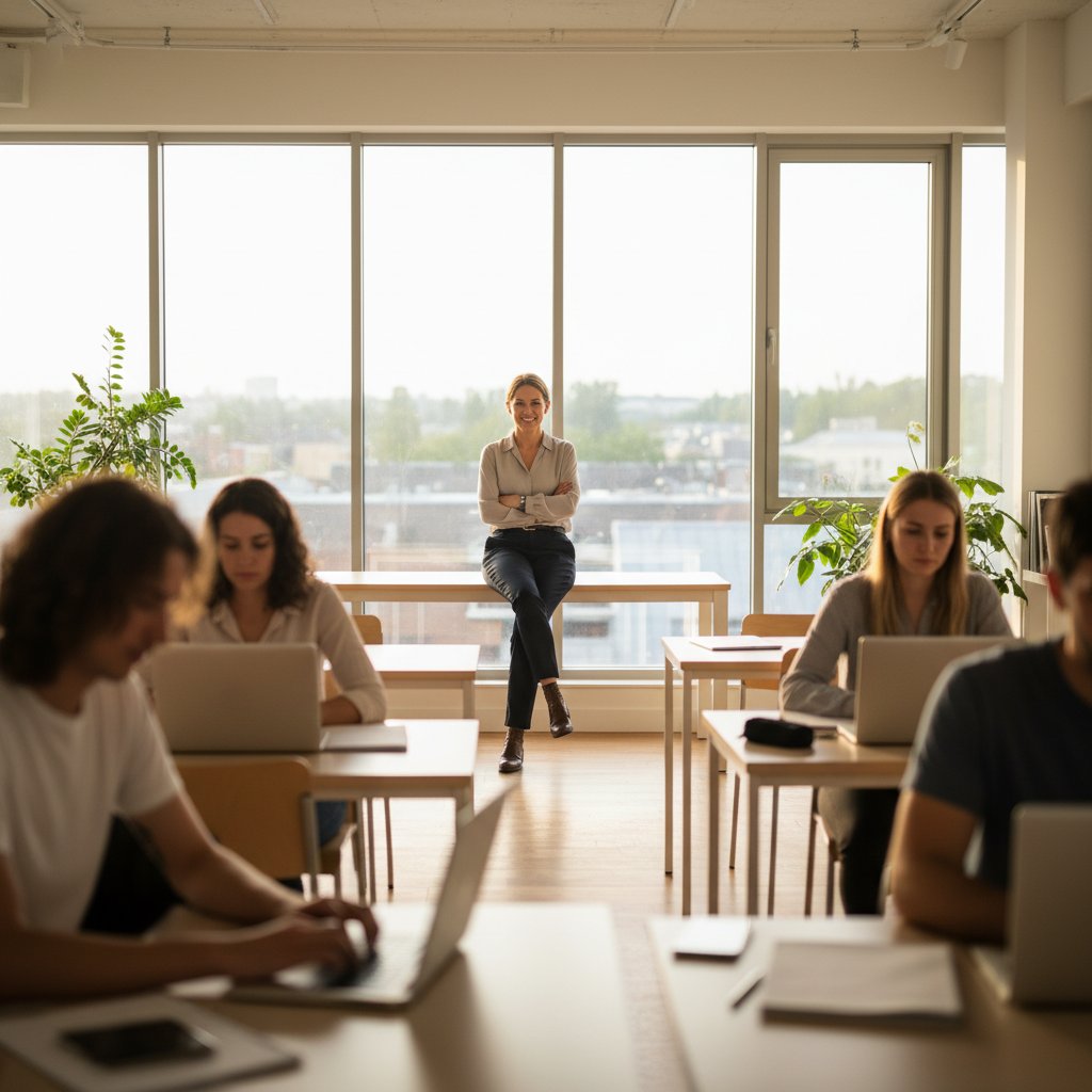 Language learning environment at Nudobu